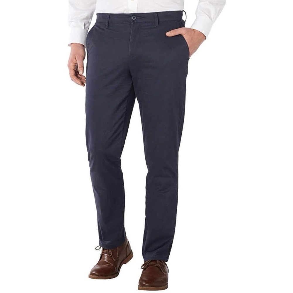 English Laundry Men's Dark Blue Chinos